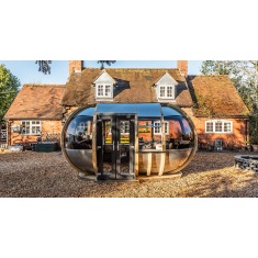 Ornate Garden Off Set Ovalhouse Garden Pod Ornate Garden Off Set Ovalhouse Garden Pod