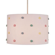 BHS Glow Pom Pom Easy Fit Light Shade 30cm - Natural BHS Glow Pom Pom Easy Fit Light Shade 30cm - Natural