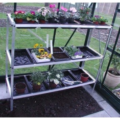 Halls Greenhouses Seed Tray 3 Tier x 15 Trays Halls Greenhouses Seed Tray 3 Tier x 15 Trays