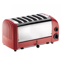 Dualit 6 Slice Toaster - Red Dualit 6 Slice Toaster - Red