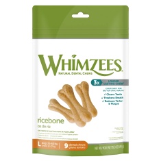 Whimzees Rice Bone - 9 Pack Whimzees Rice Bone - 9 Pack