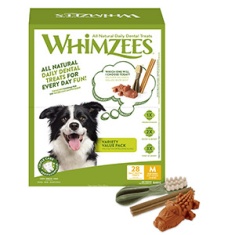 Whimzees Variety Value Box Medium (28) Whimzees Variety Value Box Medium (28)