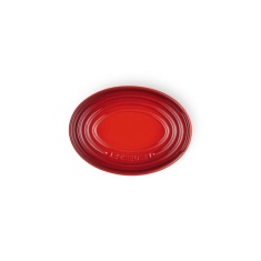 Le Creuset Oval Spoon Rest Cerise Le Creuset Oval Spoon Rest Cerise