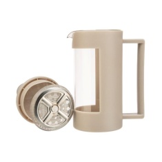 Captivate Siip Fundamental 3 Cup Cafetiere Grey Captivate Siip Fundamental 3 Cup Cafetiere Grey