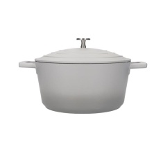 Masterclass Cast Aluminium Casserole Dish 24cm Grey Masterclass Cast Aluminium Casserole Dish 24cm Grey
