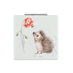 Wrendale Pocket Mirror Hedgehog & Bee Wrendale Pocket Mirror Hedgehog & Bee