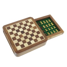 Emporium Collection Magnetic Chess Board With Drawer Emporium Collection Magnetic Chess Board With Drawer