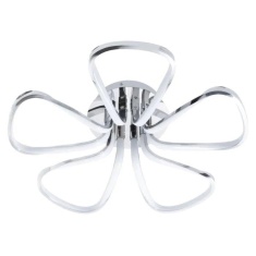 BHS Alvar Petals LED Flush Ceiling Light - Chrome BHS Alvar Petals LED Flush Ceiling Light - Chrome