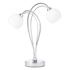 BHS Soni Table Lamp - Chrome/Opal BHS Soni Table Lamp - Chrome/Opal