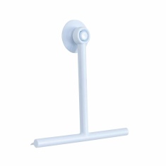 Showerdrape Rocco Squeegee & Holder White Showerdrape Rocco Squeegee & Holder White