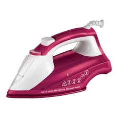 Russell Hobbs 26480 Lightweight 2400W Steam Iron - Berry Russell Hobbs 26480 Lightweight 2400W Steam Iron - Berry