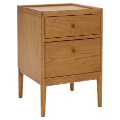 Ercol Salina 2 Drawer Bedside Cabinet Ercol Salina 2 Drawer Bedside Cabinet