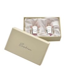 Silver Plated Tooth & Curl Box Set Pink