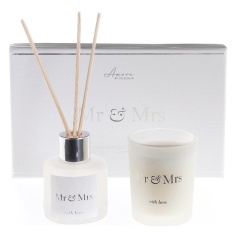 Amore Reed Diffuser & Candle Set Amore Reed Diffuser & Candle Set