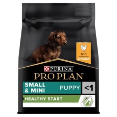 Pro Plan Small & Mini Puppy Healthy Start Chicken Dry Dog Food - 3kg Pro Plan Small & Mini Puppy Healthy Start Chicken Dry Dog Food - 3kg