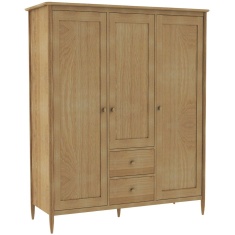 Ercol Teramo 3 Door Wardrobe Ercol Teramo 3 Door Wardrobe