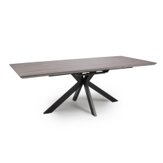 Phoenix Extending Table 1.4 - 1.8m Grey Phoenix Extending Table 1.4 - 1.8m Grey