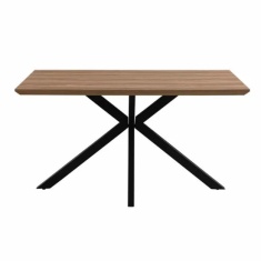 Phoenix 140cm Dining Table - Light Walnut Phoenix 140cm Dining Table - Light Walnut