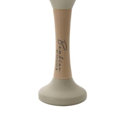 Bambino By Juliana Set Of Wooden Maracas - White & Grey Bambino By Juliana Set Of Wooden Maracas - White & Grey