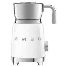 Smeg MFF11WHUK 50's Style Milk Frother - White Smeg MFF11WHUK 50's Style Milk Frother - White