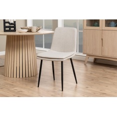 Becca Dining Chair - Beige Becca Dining Chair - Beige