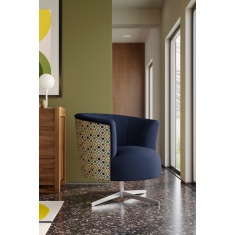 Orla Kiely Lily Swivel Chair Orla Kiely Lily Swivel Chair