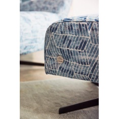 G Plan Vintage Peabody Fabric Footstool