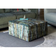 G Plan Vintage Shakespeare Square Fabric Footstool