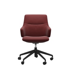 Stressless Mint Low Back Home Office Chair With Arms Stressless Mint Low Back Home Office Chair With Arms
