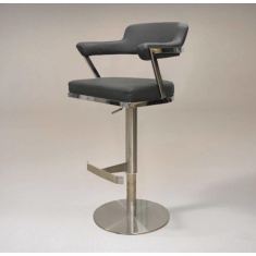HND Firenza Bar Stool - Stainless Steel Frame HND Firenza Bar Stool - Stainless Steel Frame