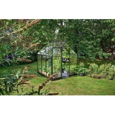 Halls Greenhouses Qube 6ft 6" Wide Greenhouse Halls Greenhouses Qube 6ft 6" Wide Greenhouse