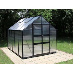Halls Greenhouses 8ft 5" Wide Blockley Greenhouse Halls Greenhouses 8ft 5" Wide Blockley Greenhouse
