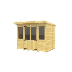DIY Sheds Pent Summer House DIY Sheds Pent Summer House