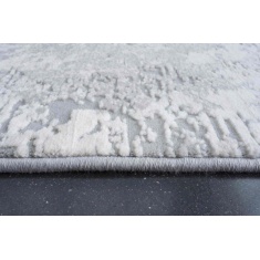 Mastercraft Canyon Polyester Heatset Rug 52023/6484 - Light Grey