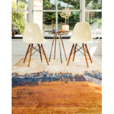 Asiatic Nova Rug - Distress Orange