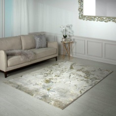 Asiatic Aurora Galaxy AU04 Woven Rug - Beige