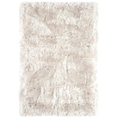Asiatic Plush Luxury Shaggy Rug - White Asiatic Plush Luxury Shaggy Rug - White