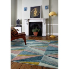 Asiatic Sketch Diamond SK04 Machine Made Rug - Multi