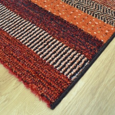 Mastercraft Woodstock Heatset Twist Rug 032 - 0743/1382 - Red