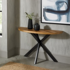 Winnipeg Rustic Oak Console Table Winnipeg Rustic Oak Console Table