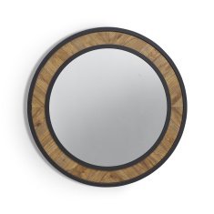 Winnipeg Rustic Oak Wall Mirror Winnipeg Rustic Oak Wall Mirror