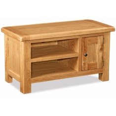 Ascot Rustic Oak Small TV/Media Stand Ascot Rustic Oak Small TV/Media Stand