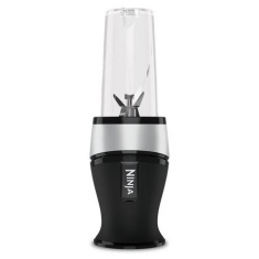 Ninja Nutri QB3001UKS 700W Slim Blender & Smoothie Maker- Black/Silver Ninja Nutri QB3001UKS 700W Slim Blender & Smoothie Maker- Black/Silver