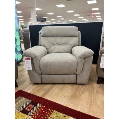 Macarthur Lift & Recline Chair in Dove Grey Fabric