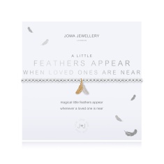 Joma Jewellery A Little Feathers Appear When Loved Ones Are Near Bracelet Joma Jewellery A Little Feathers Appear When Loved Ones Are Near Bracelet