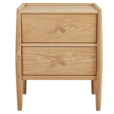 Ercol Winslow 2 Drawer Bedside Chest Ercol Winslow 2 Drawer Bedside Chest