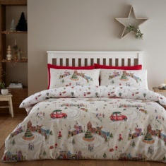 Catherine Lansfield Majestic Stag Reversible Double Duvet Cover