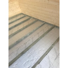 Gardenhouse24 Floor & Roof Insulation for the Miriam 44 B Classic