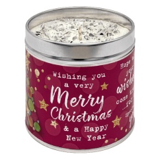 Best Kept Secrets Merry Christmas Scented Candle - 240g Best Kept Secrets Merry Christmas Scented Candle - 240g