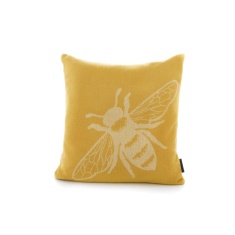 Deyongs Bee Acrylic Filled Cushion - Ochre